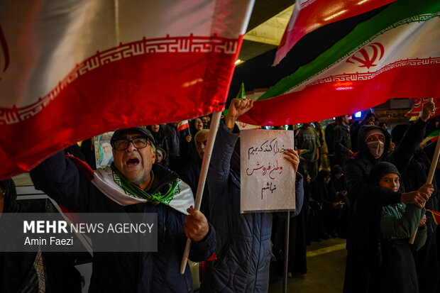 رژه خودرویی مردم شیراز