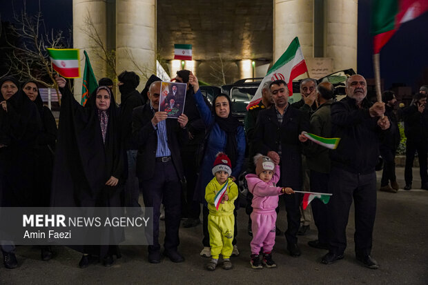 رژه خودرویی مردم شیراز