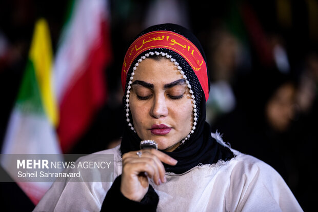 اجتماع حمایت از رزمندگان در مقابله با دشمن آمریکایی - صهیونی