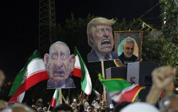 حضور پرشور مردم قبله تهران در خون‌خواهی رهبر شهید