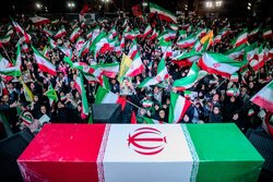 اجتماع حمایت از رزمندگان در مقابله با دشمن آمریکایی - صهیونی