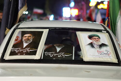 رژه خودرویی اقتدار مردم مرزدار سرپل‌ذهاب