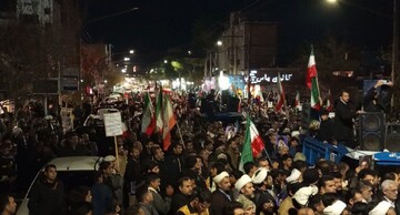 تجمع مردم شهرستان خواف در چهارشنبه‌سوزی دشمن