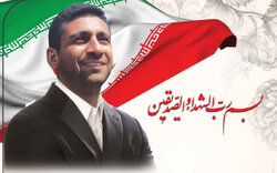 وداع با پیکر شهید حداد در دامغان