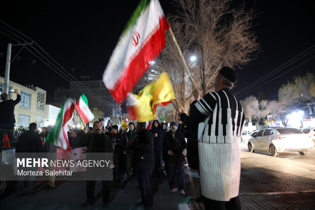 آتش خشم شهرکردی‌ها بر جنایات آمریکا و رژیم صهیونی