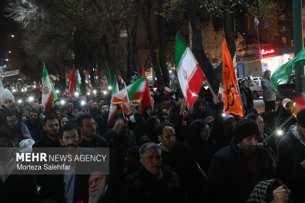 آتش خشم شهرکردی‌ها بر جنایات آمریکا و رژیم صهیونی