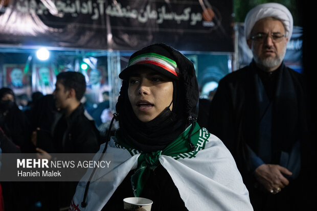 اجتماع شبانه گرگانی‌ها در دفاع از امنیت کشور