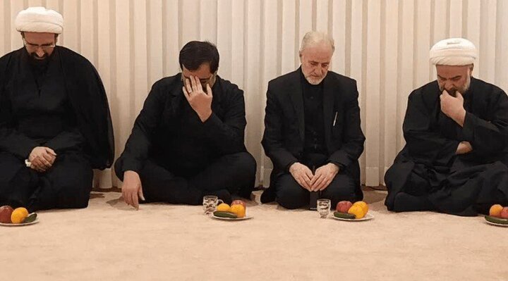 دیدار استاندار قم با خانواده شهید لاریجانی