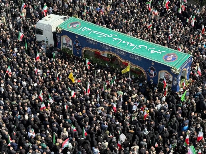 تشييع جثامين الشهداء