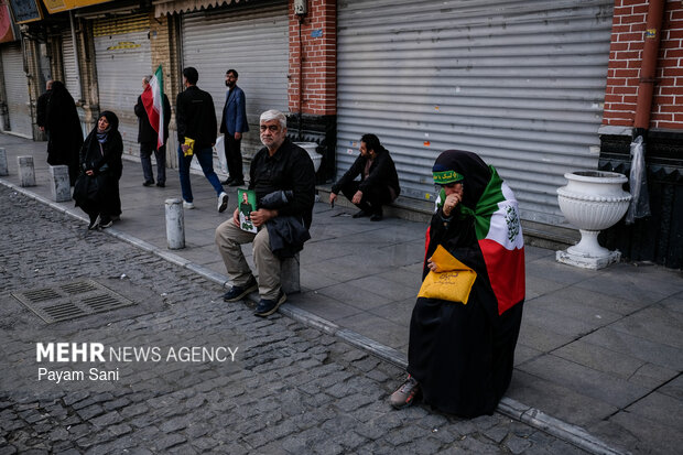 تشییع شهیدان لاریجانی، سلیمانی و شهدای ناو دنا