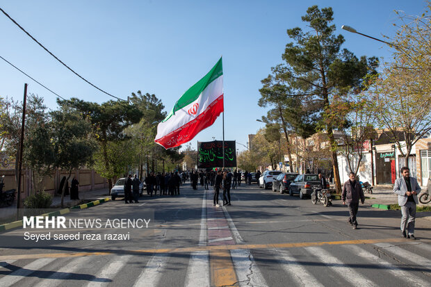 مراسم تشیع پیکر شهید مهندس علیرضا دهقانی آرانی