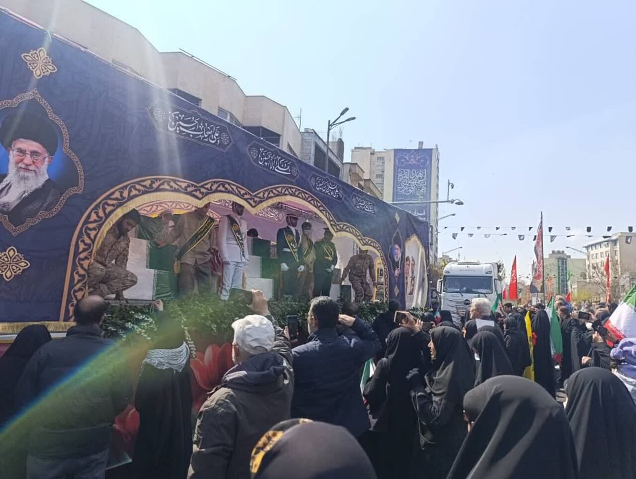 تشييع جثامين الشهداء