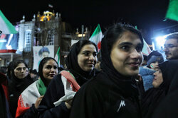 استقبال از تیم ملی فوتبال بانوان در تبریز