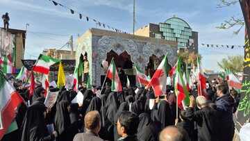 تشییع باشکوه پیکر شهیدان لاریجانی با حضور گسترده مردم قم