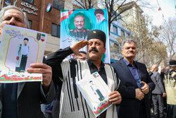 تشییع سرلشکر شهید «غلامرضا سلیمانی» در شهرکرد