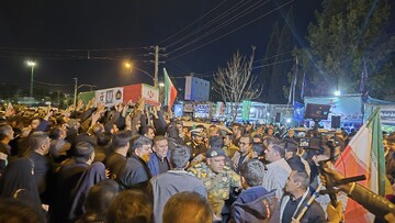 شعار «حیدر حیدر» یاسوجی ها در شبی با شهید جبارکیش از شهدای ناو دنا