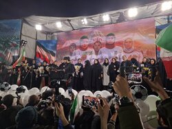 استقبال با شکوه از تیم ملی فوتبال زنان/ دختران «وطن» در آغوش «ملت»