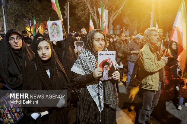 وداع با شهید لاریجانی در قم