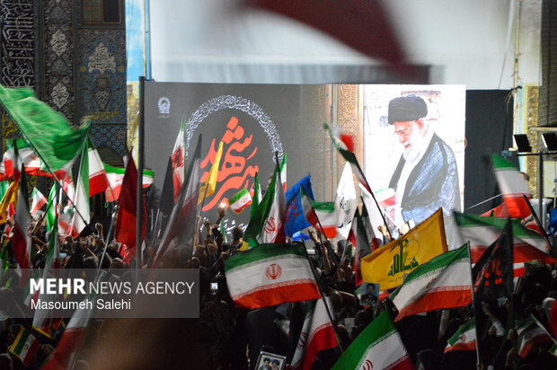 تشییع‌‌پیکرمطهرشهید‌مدافع‌‌‌وطن‌امیرچشم‌براه
