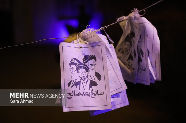 قافله عزای قائد امت در اردستان