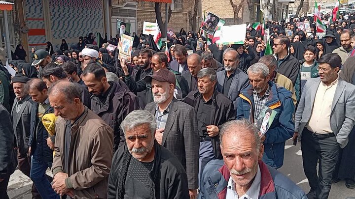 سمیرم در سوگ دریادل؛ وداع باشکوه با شهید «رسول اعظمی قره شاملو»