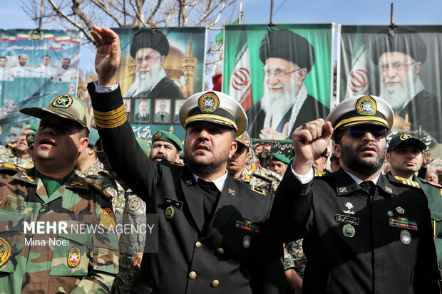 
Funeral for Ramadan war martyrs in Tabriz
