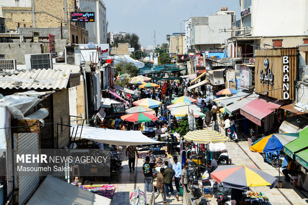 بازار بندرعباس در آستانه عید نوروز