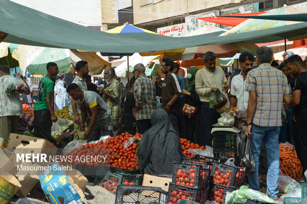 بازار بندرعباس در آستانه عید نوروز