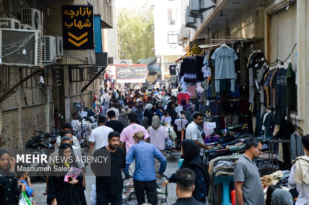 بازار بندرعباس در آستانه عید نوروز
