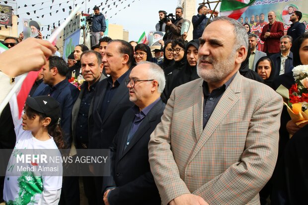 مراسم استقبال از تیم ملی فوتبال بانوان در زنجان