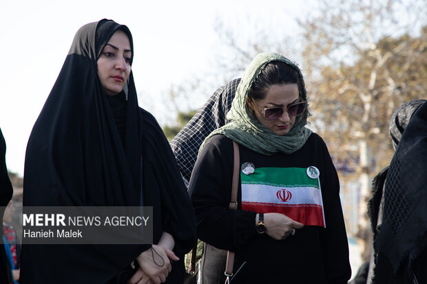 تجمع گرگانی ها در پاسداشت مقدسات