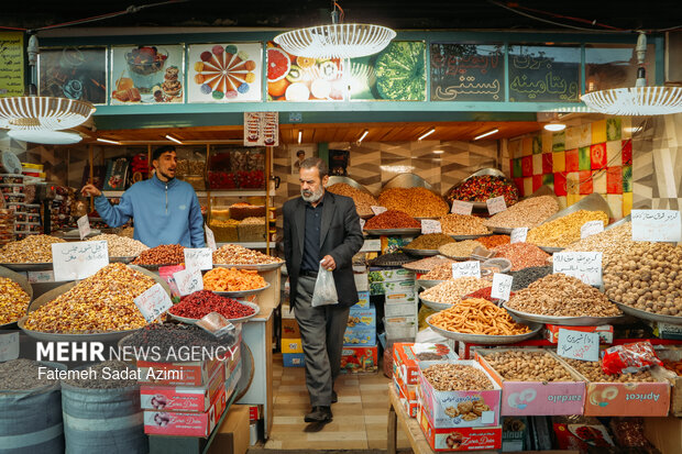 بازار شب عید در قم