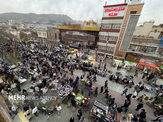 نبض زندگی در سنندج؛ نوروز می‌آید، امید می‌ماند
