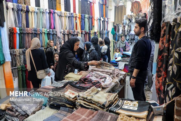 بازار شب عید نوروز در اردبیل