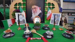مراسم آغاز سال نو در جوار شهدای گمنام ایرانشهر