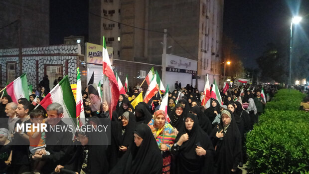 شکوه حضور ساحل نشینان خلیج فارس برای دفاع از میهن اسلامی