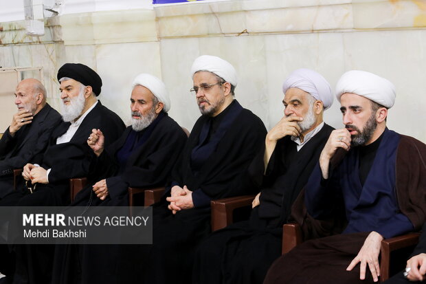 مراسم بزرگداشت دکتر شهید علی مطهری در حرم بانوی کرامت