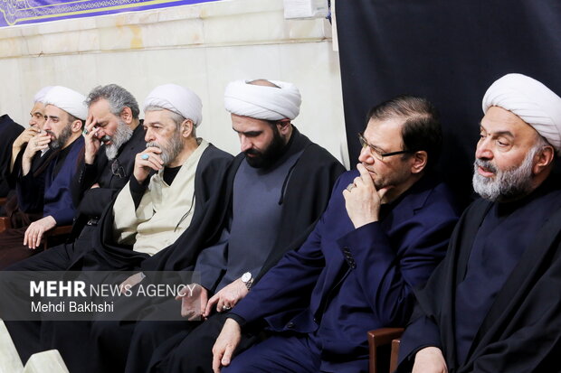 مراسم بزرگداشت دکتر شهید علی مطهری در حرم بانوی کرامت