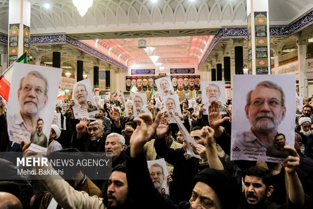مراسم بزرگداشت دکتر شهید علی مطهری در حرم بانوی کرامت