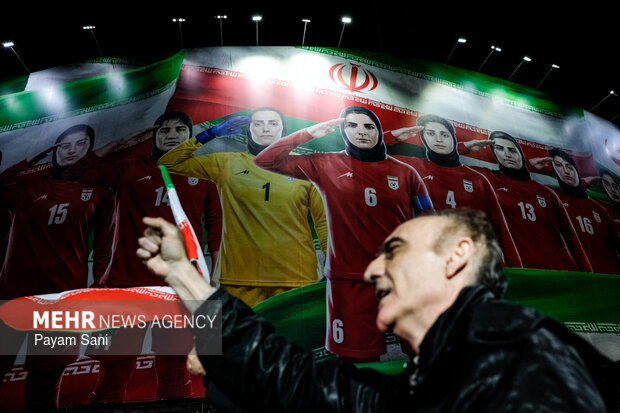 مراسم استقبال از تیم ملی فوتبال زنان