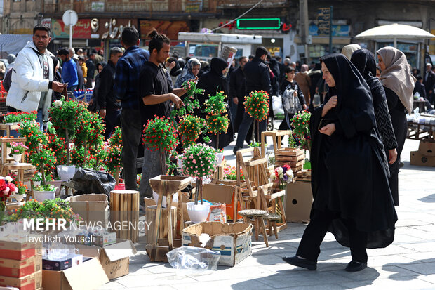 بازار همدان در آستانه عید نوروز بازار همدان در آستانه عید نوروز