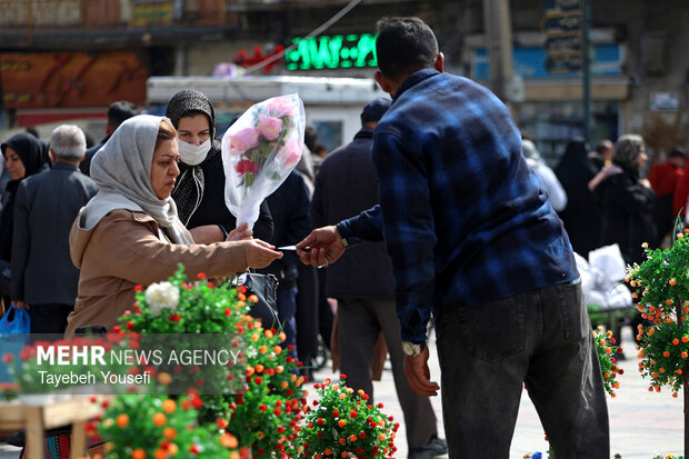 بازار همدان در آستانه عید نوروز