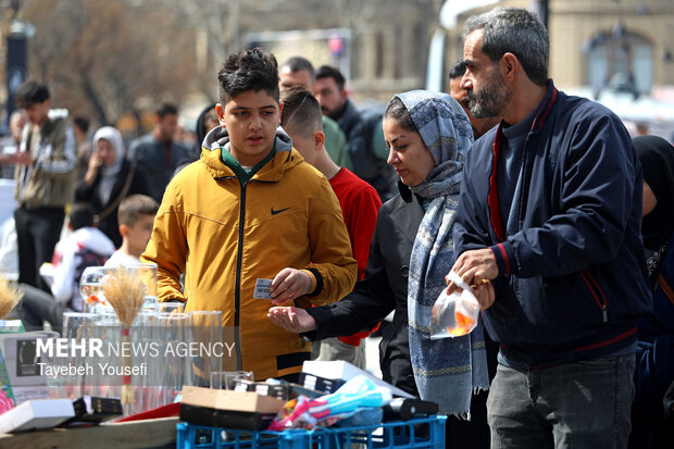 بازار همدان در آستانه عید نوروز