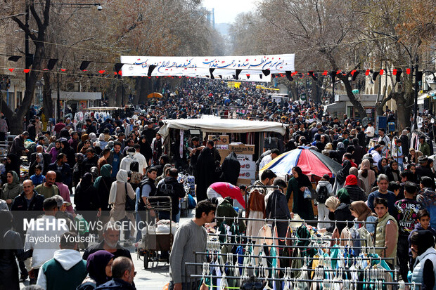 بازار همدان در آستانه عید نوروز