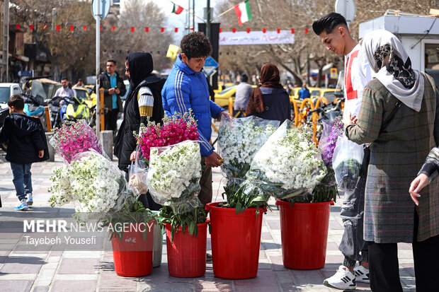 بازار همدان در آستانه عید نوروز