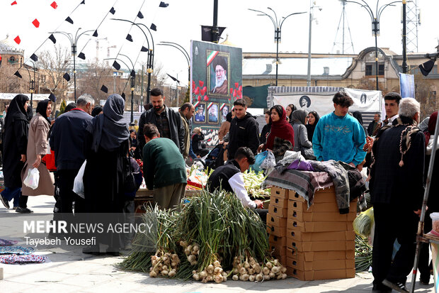 بازار همدان در آستانه عید نوروز