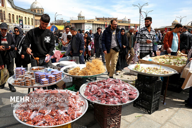 بازار همدان در آستانه عید نوروز