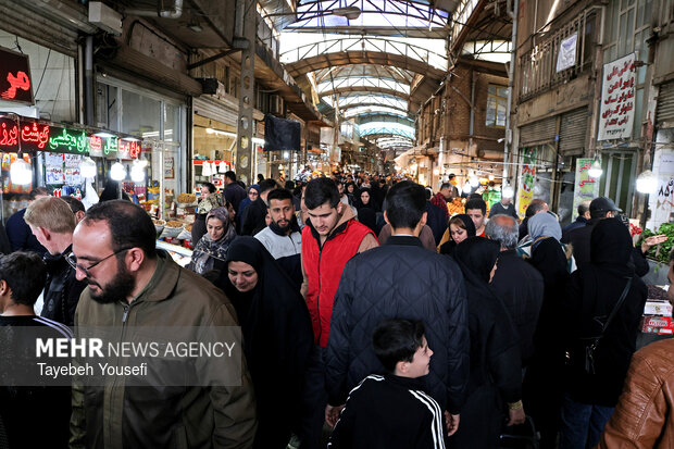بازار همدان در آستانه عید نوروز