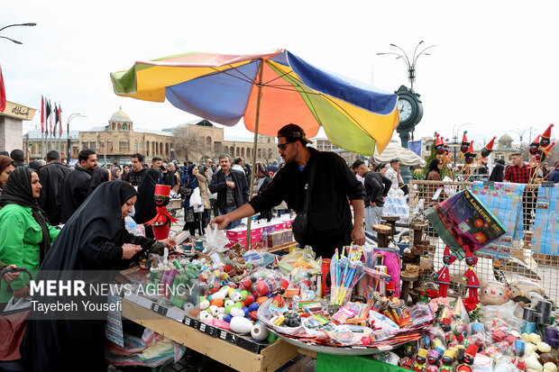 بازار همدان در آستانه عید نوروز