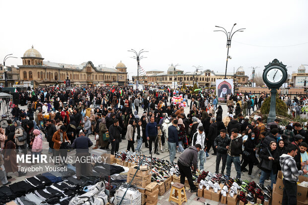بازار همدان در آستانه عید نوروز
